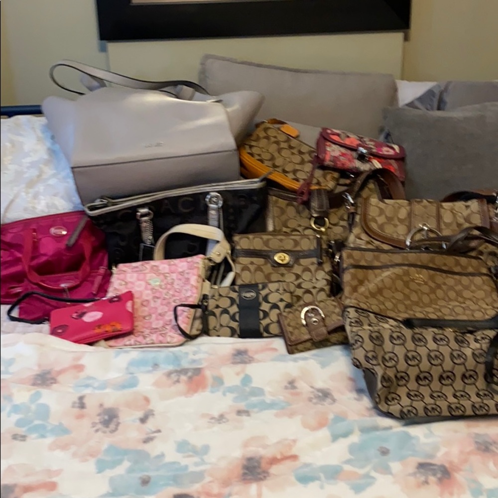 Coach & a Michael Kors bag sold all Together